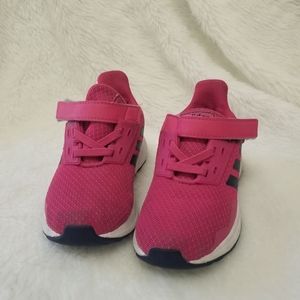 Adidas plum and blue girl sneakers